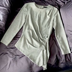 Zara brand winter wool dressy shirt size XS